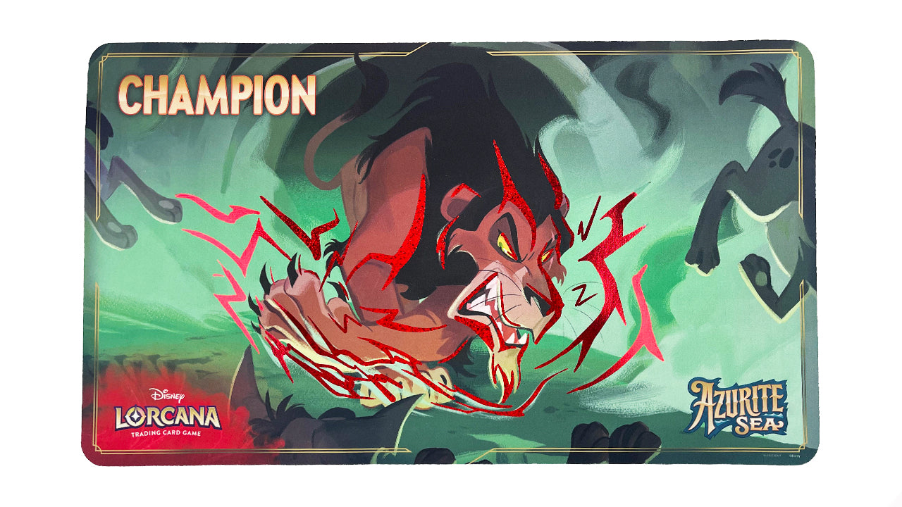 Scar CHAMPION Foil Playmat | Only 3 Available - Jankmats