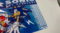 Gotta Go Fast Sonic Foil Playmat - Premium TCG Playmats - Jank Mats