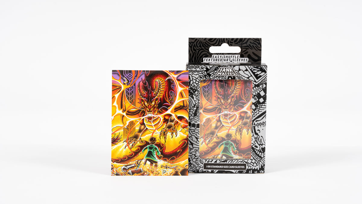 Guarded Treasure Sleeves - Premium TCG Playmats - Jank Mats