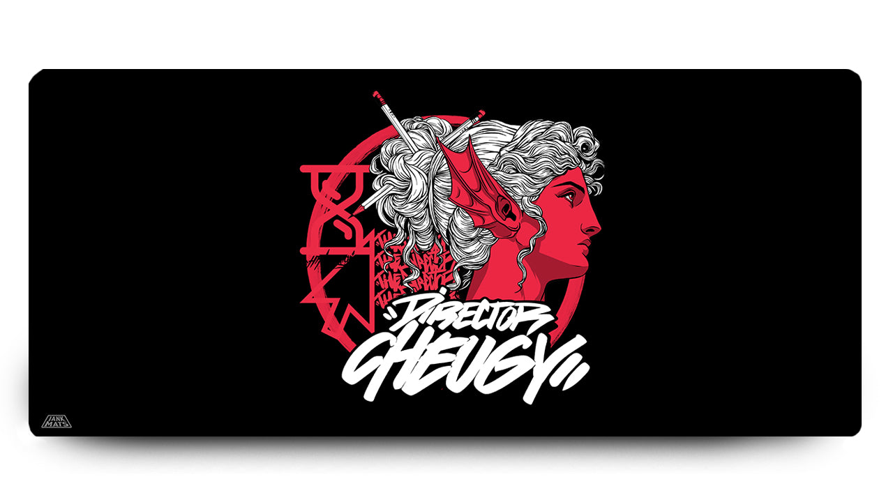 Bustin (Red) - Premium TCG Playmats - Jank Mats