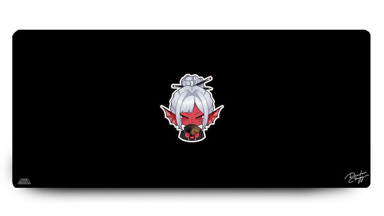 Card Shark (Black) - Premium TCG Playmats - Jank Mats