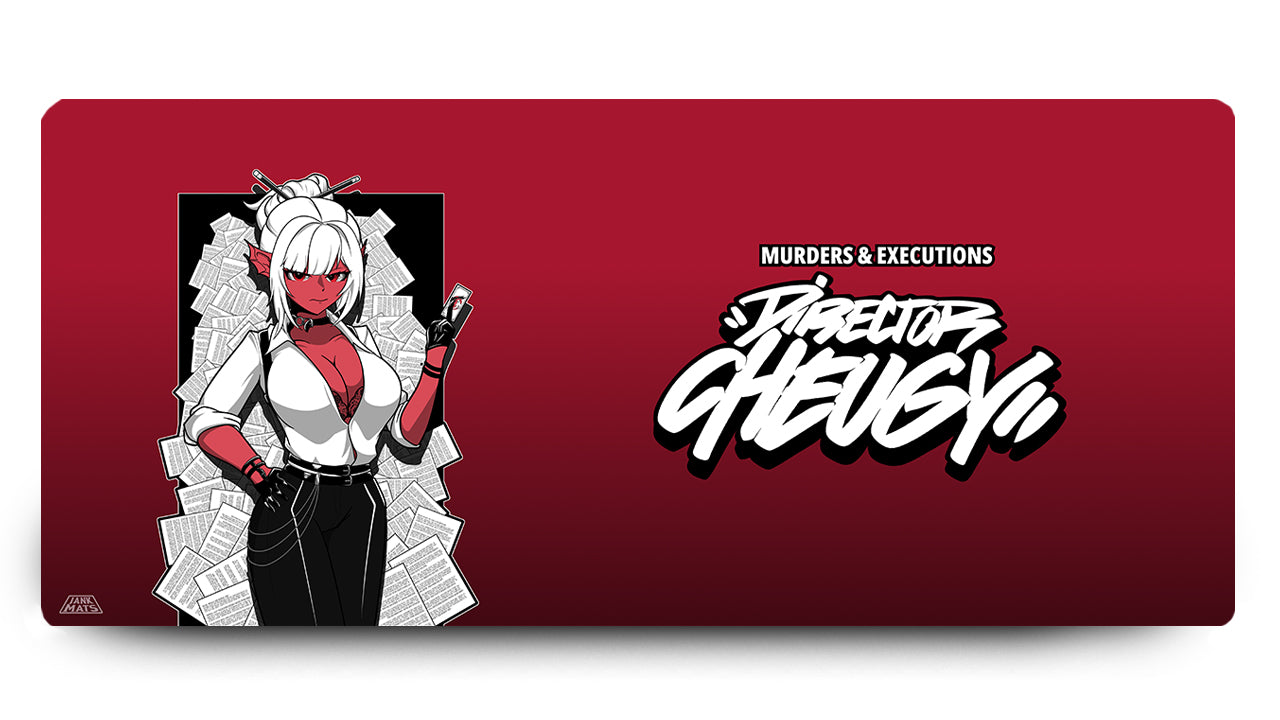 Murders & Executions (Red) - Premium TCG Playmats - Jank Mats