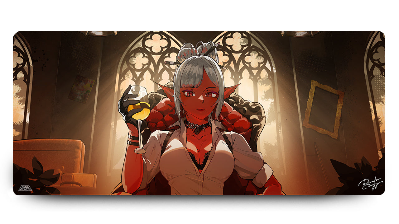 You're Late - Premium TCG Playmats - Jank Mats