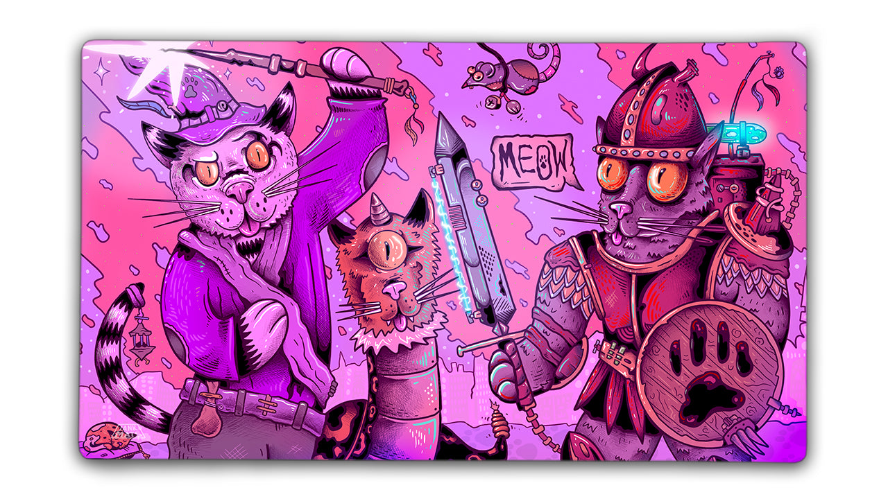 Cats - Premium TCG Playmats - Jank Mats