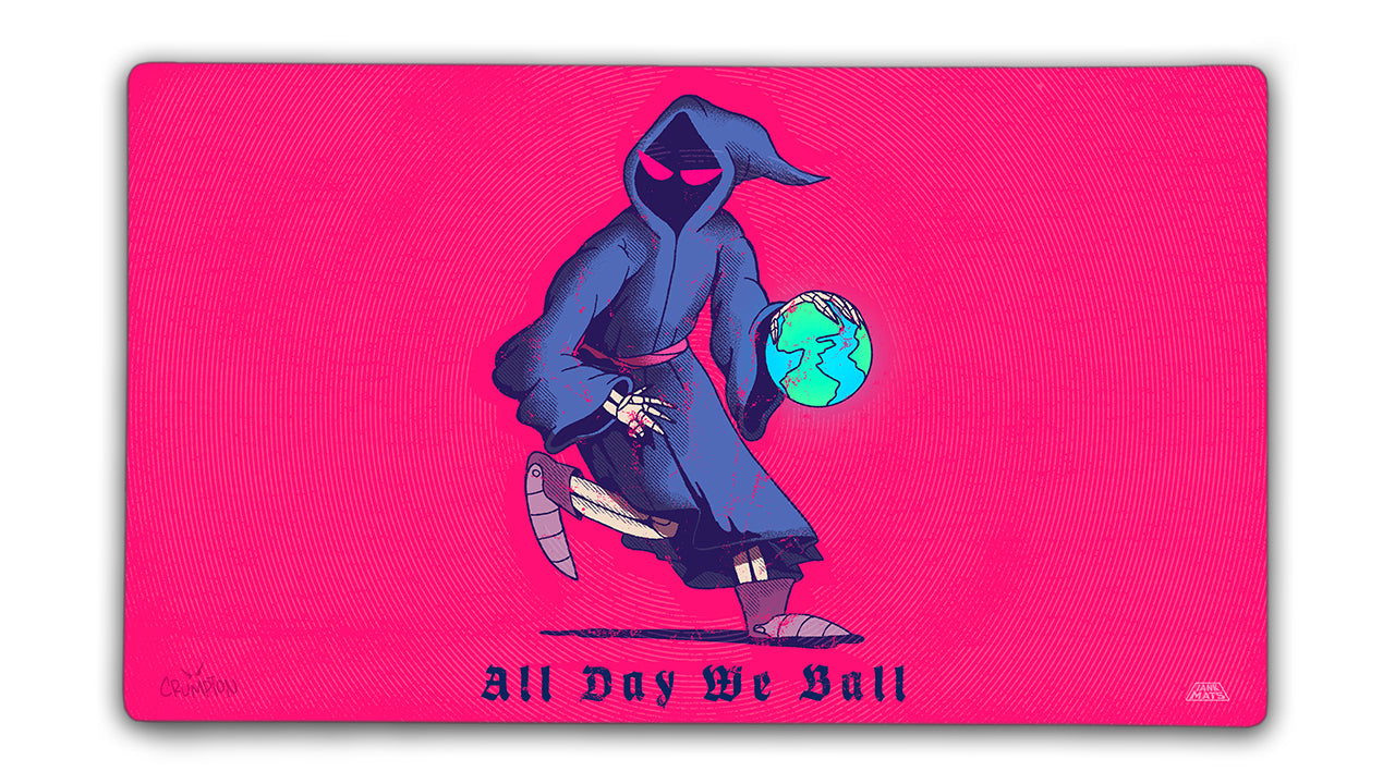 All Day We Ball by Matthew Crumpton - Premium TCG Playmats - Jank Mats