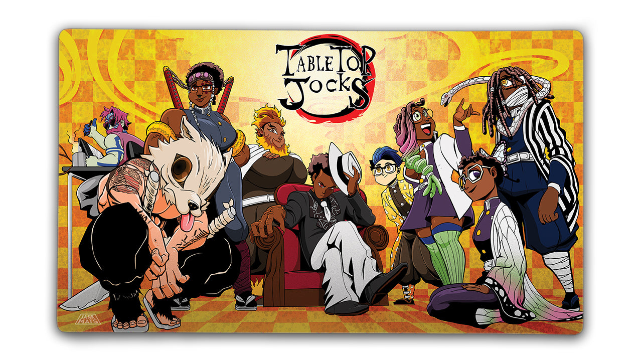 Tabletop Jocks Demon Slayers - Premium TCG Playmats - Jank Mats