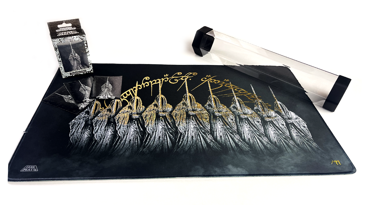 WRAITH FOIL 2025 LIMITED DROP | 99 Signed & Serialized - Premium TCG Playmats - Jank Mats
