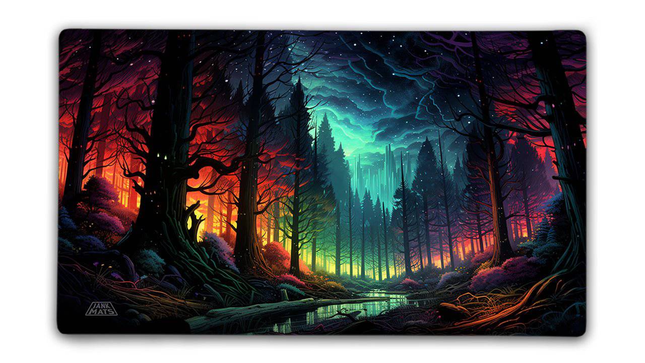 Aurora TCG Playmat or XL Desktop - Premium TCG Playmats - Jank Mats