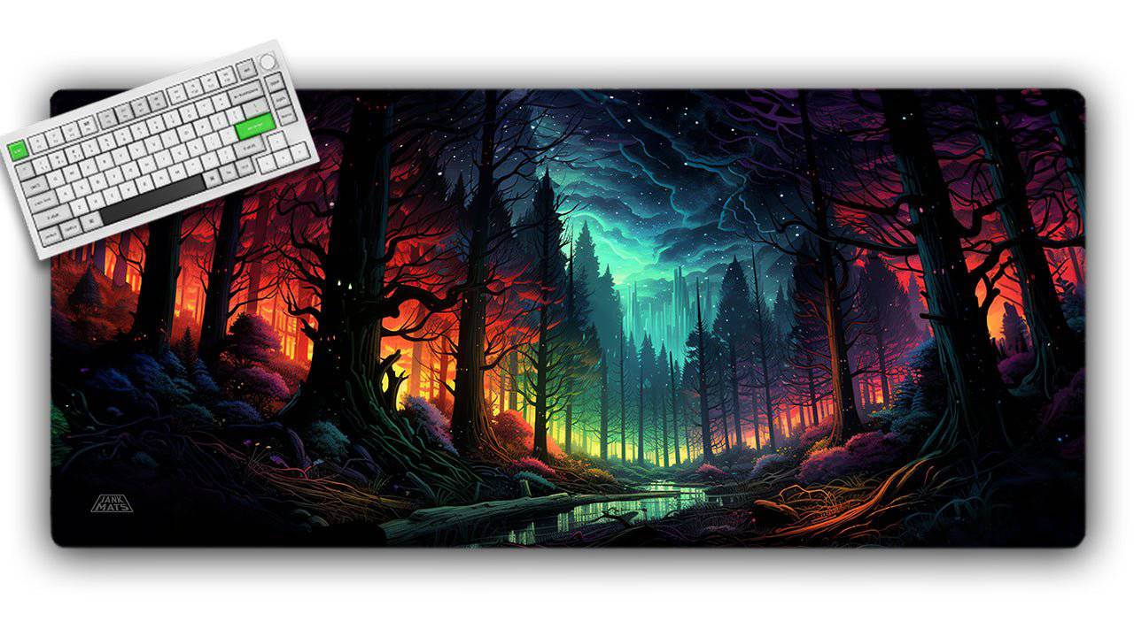 Aurora TCG Playmat or XL Desktop - Premium TCG Playmats - Jank Mats