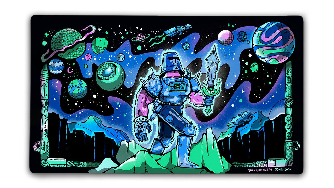 Bucketheads | 50 Limited Drop - Premium TCG Playmats - Jank Mats