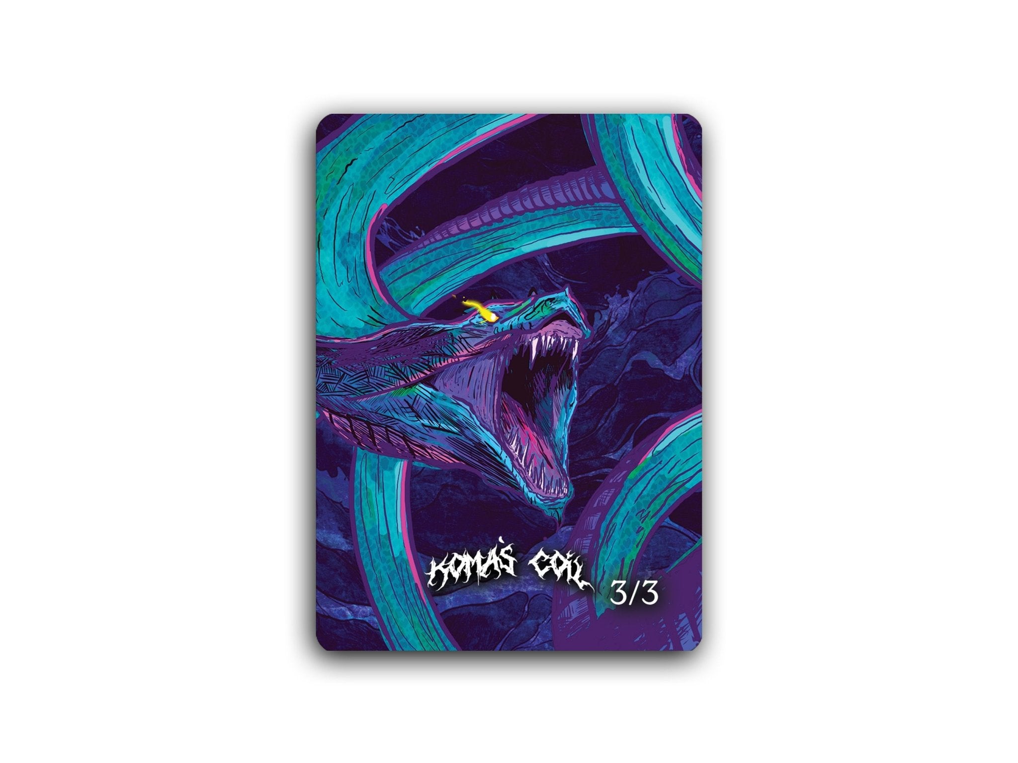 Coil Token - Premium TCG Playmats - Jankmats