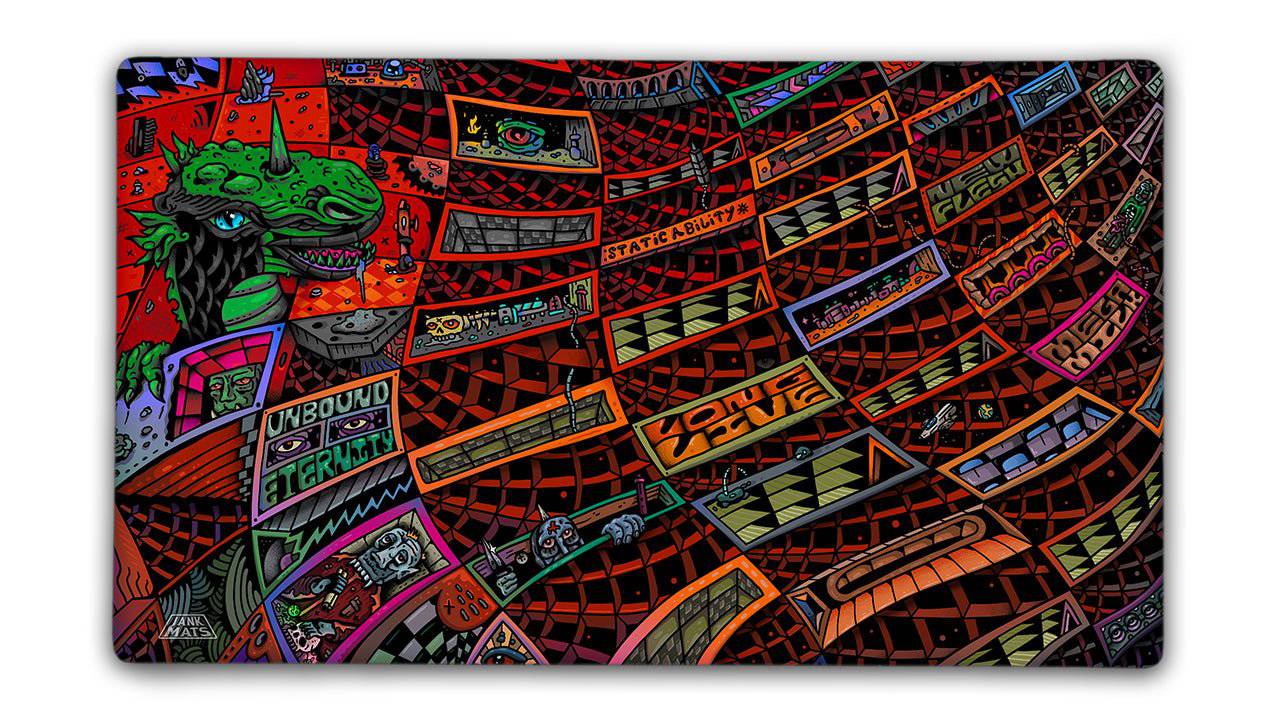 Dino Playmat - Premium TCG Playmats - Jank Mats