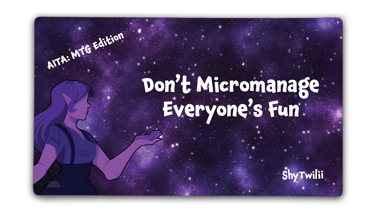 Don't Micromanage Everyone's Fun | ShyTwilii - Premium TCG Playmats - Jank Mats