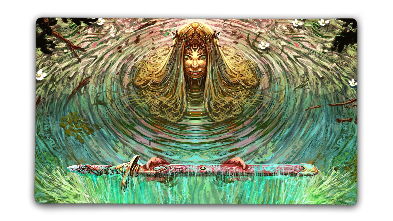 Excalibur TCG Playmat - Premium TCG Playmats - Jank Mats