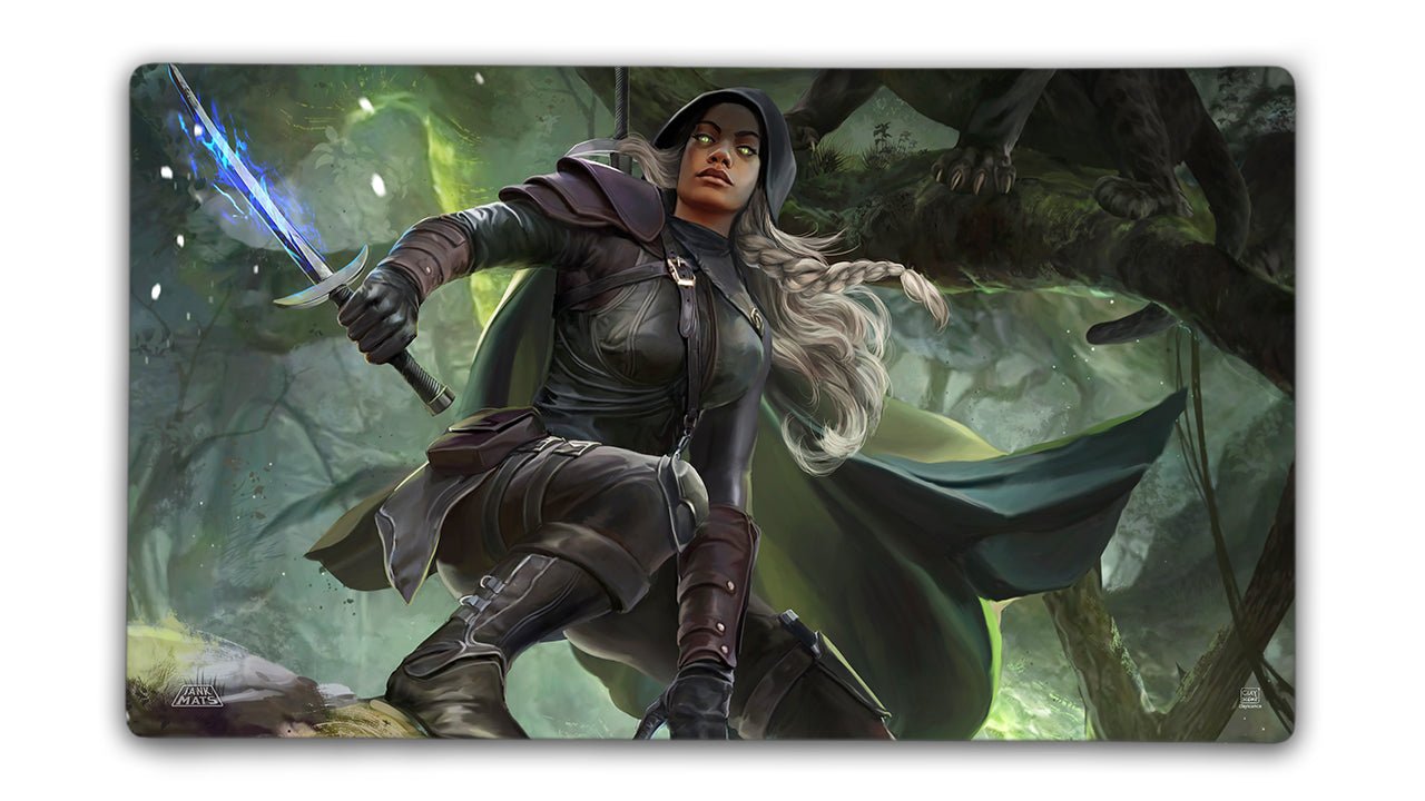 Forest Rogue - Premium TCG Playmats - Jank Mats