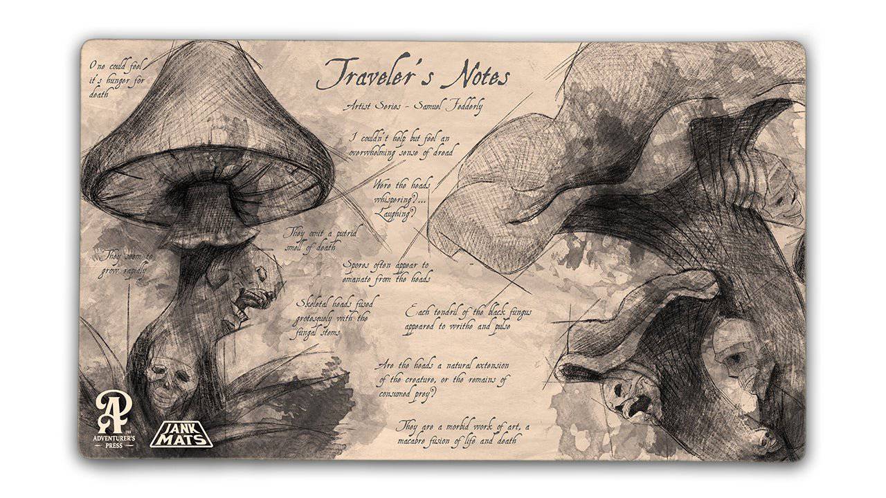 Fungus & Mushrooms Playmat - Premium TCG Playmats - Jank Mats