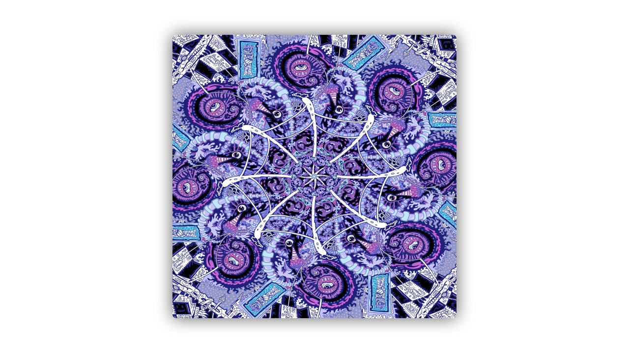 Genesis Web 2 Player Cloth Playmat - Premium TCG Playmats - Jank Mats