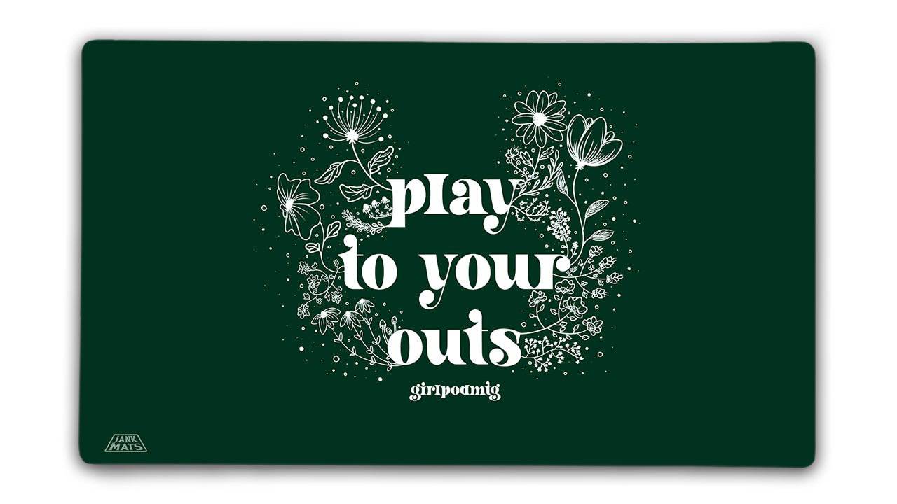 Girl Pod Green Playmat - Jankmats