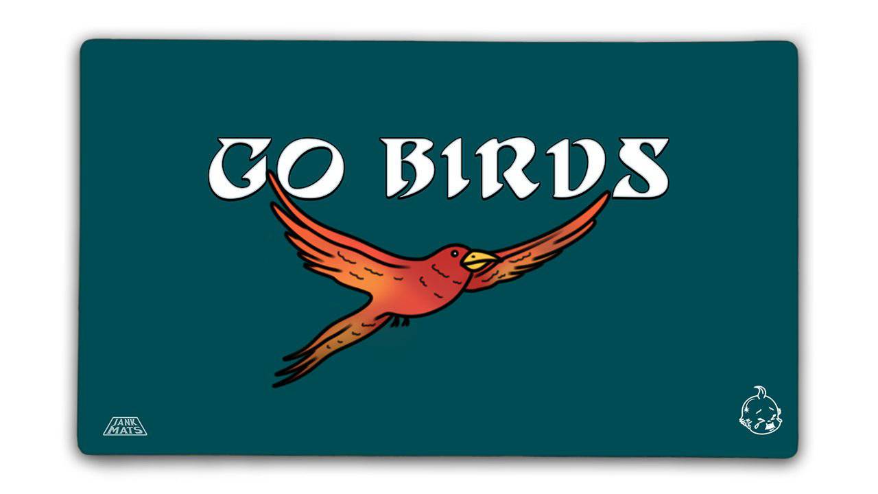 Go Birds Playmat - Premium TCG Playmats - Jank Mats