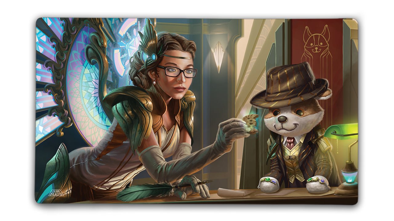 He's Been a Bad Boy | Decked Out - Premium TCG Playmats - Jank Mats
