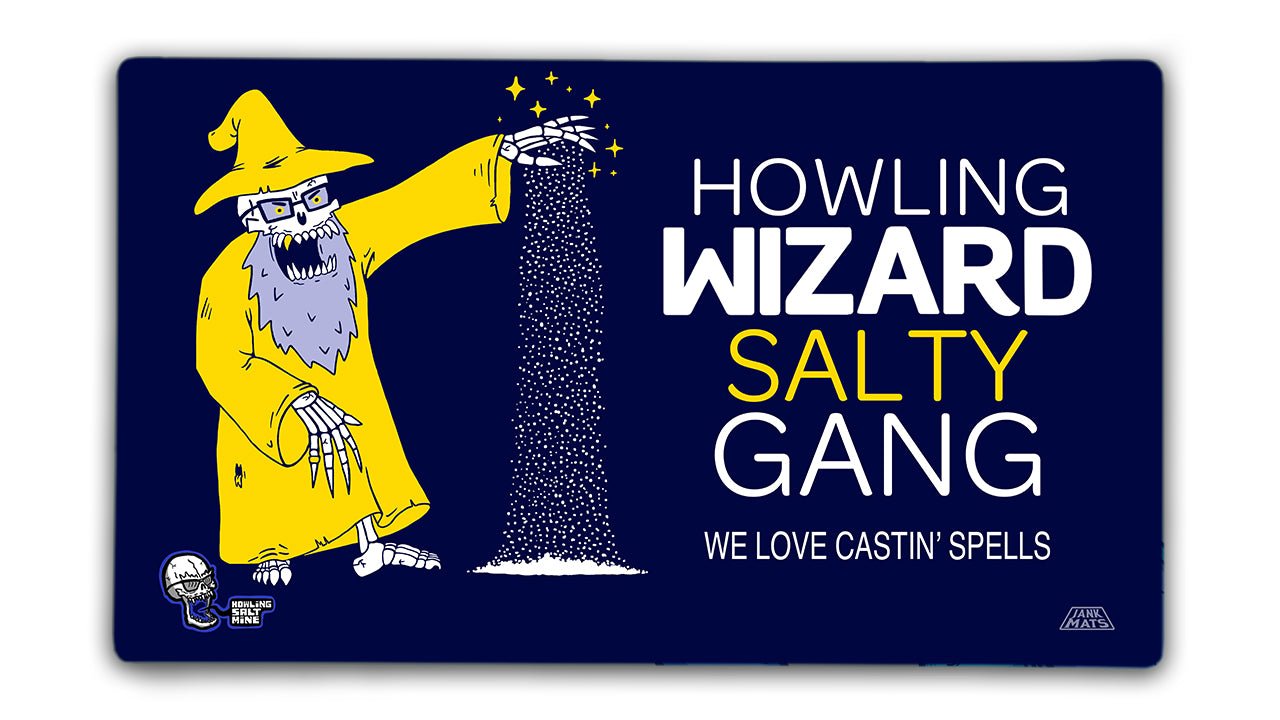 Howling Wizard Salty Gang - Premium TCG Playmats - Jank Mats