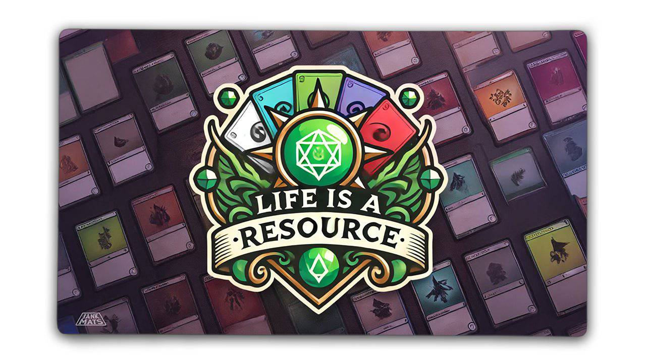 Life is a Resource Playmat - Jankmats
