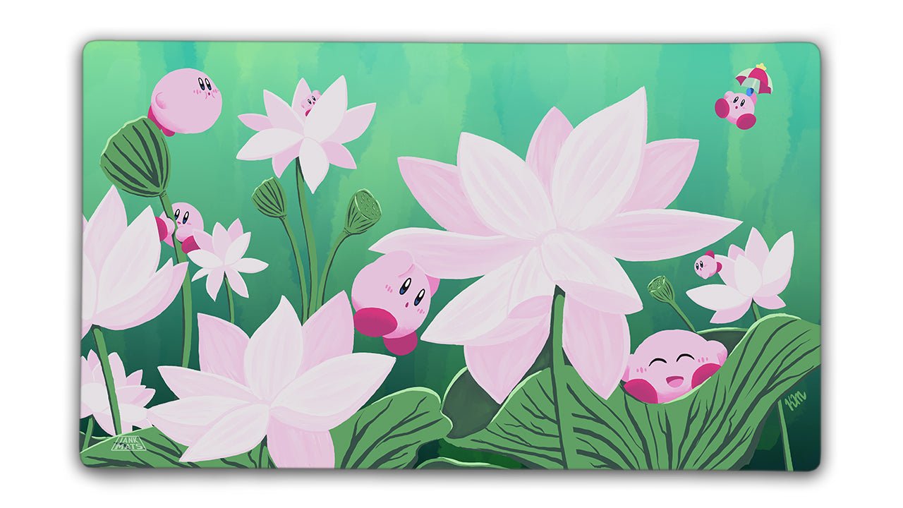 Lotus Field | Decked Out - Premium TCG Playmats - Jank Mats