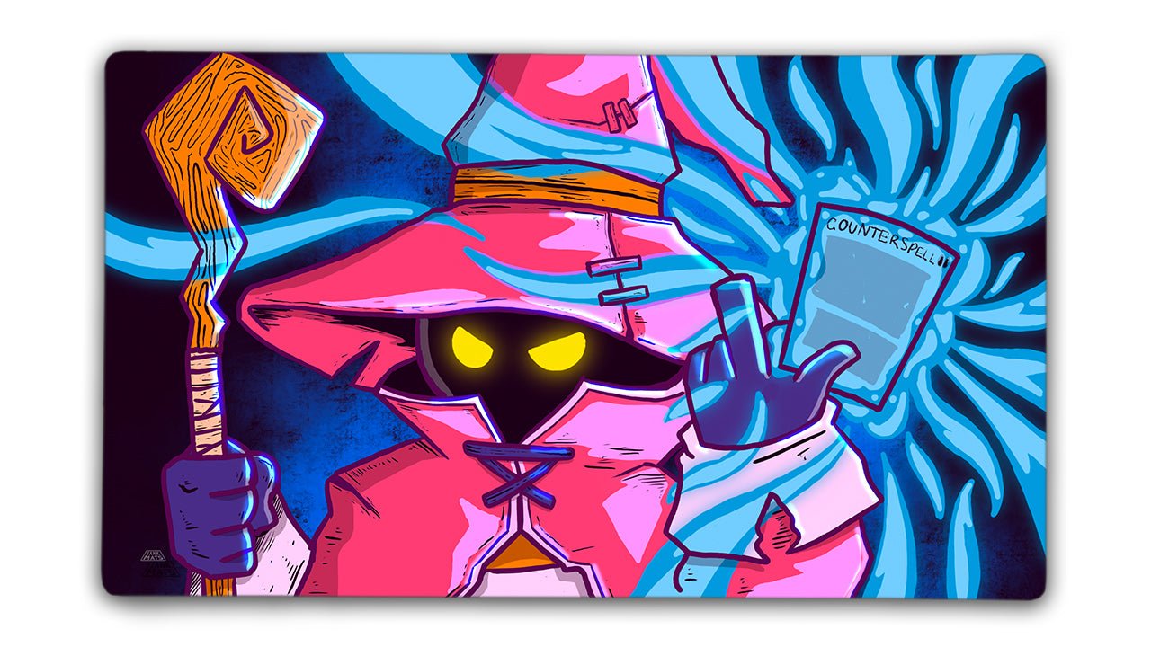 Naughty Wizard - Premium TCG Playmats - Jank Mats