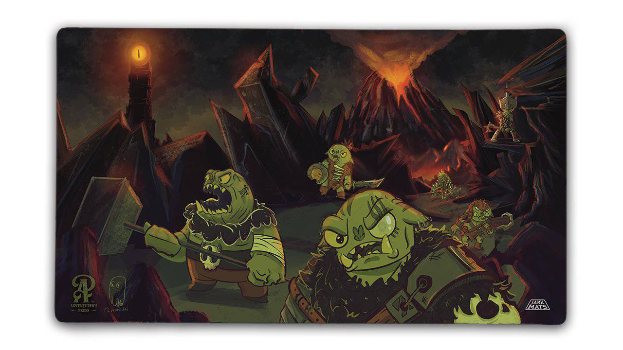 Orcs Playmat - Premium TCG Playmats - Jank Mats