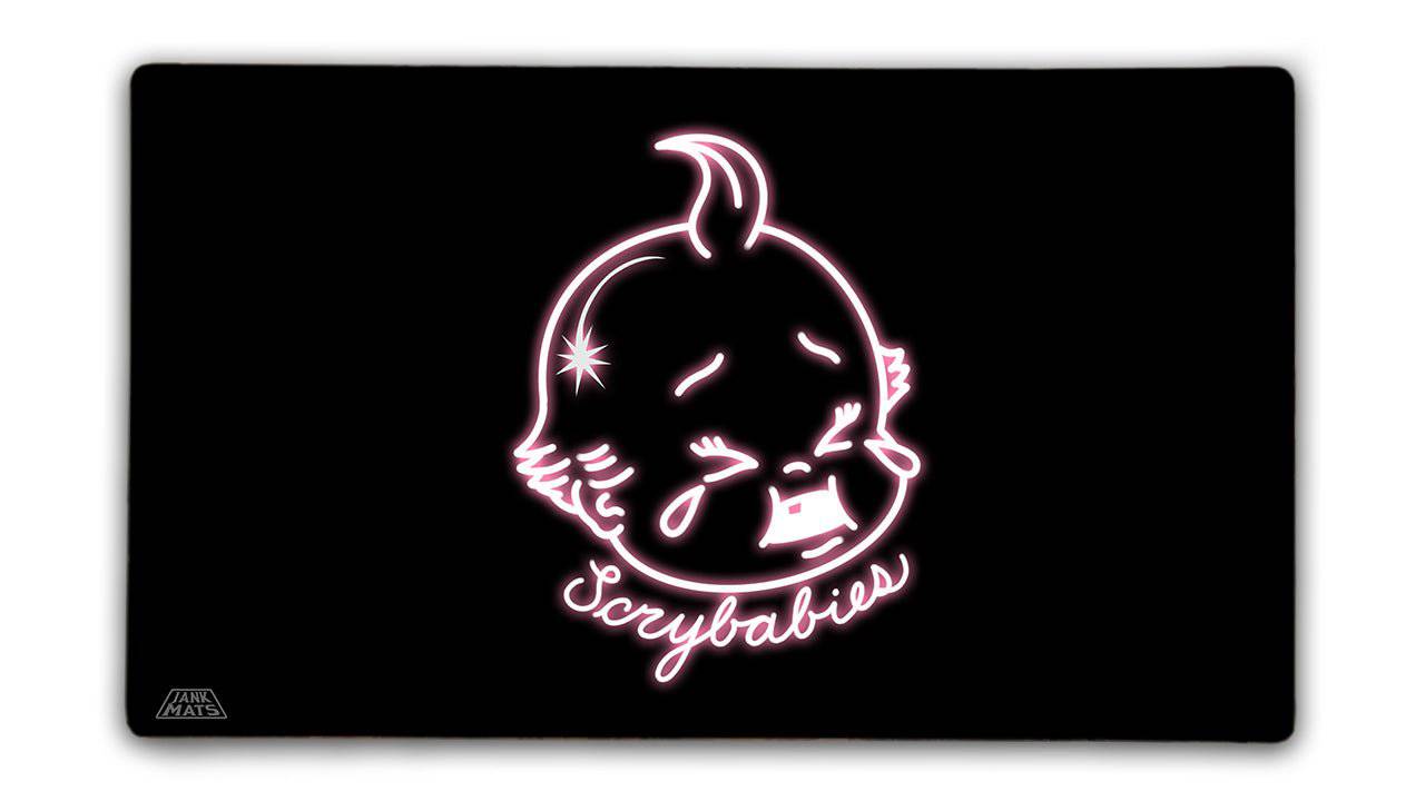 Scrybabies Pink Playmat - Premium TCG Playmats - Jank Mats