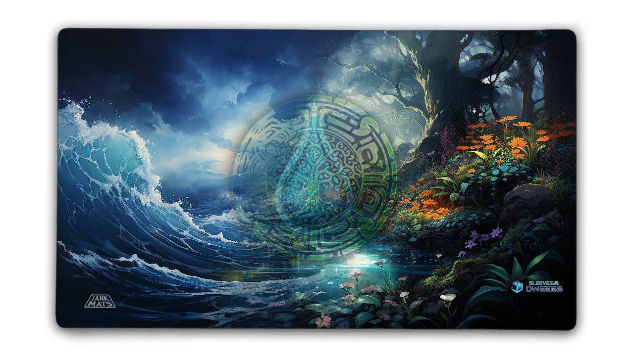 Simic TCG Playmat - Premium TCG Playmats - Jank Mats