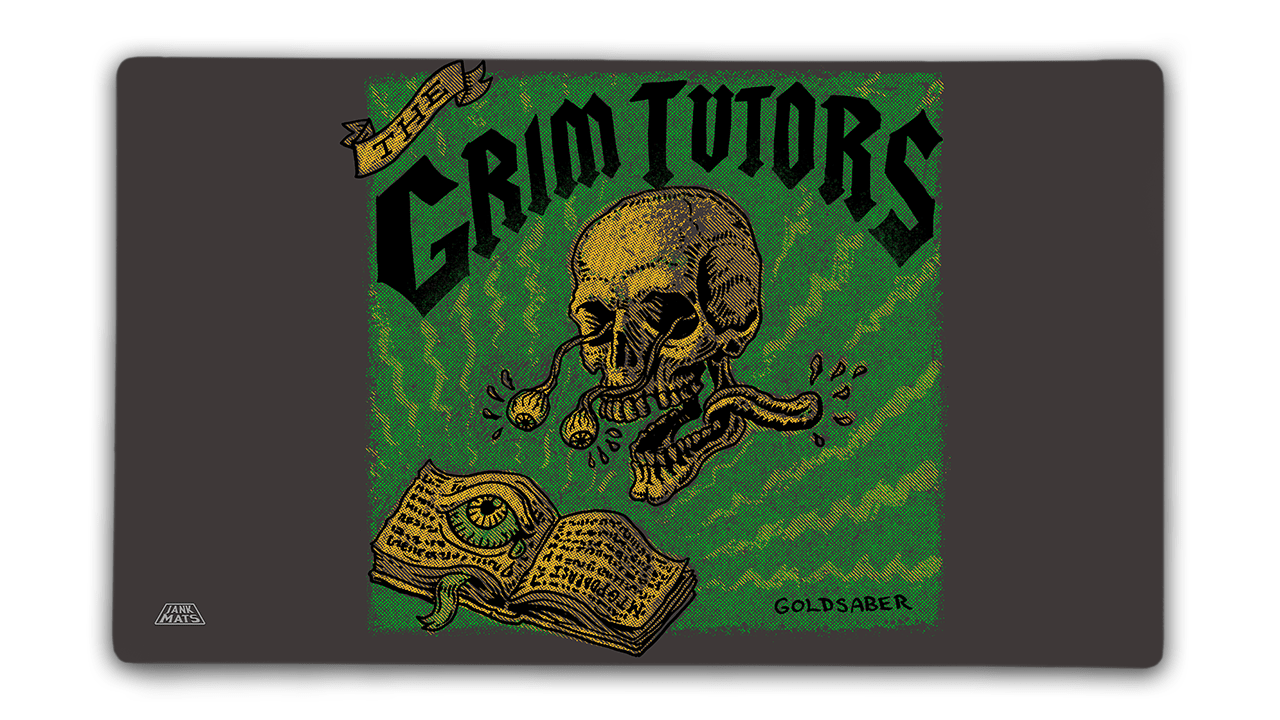 The Grim Tutors Playmat - Premium TCG Playmats - Jank Mats