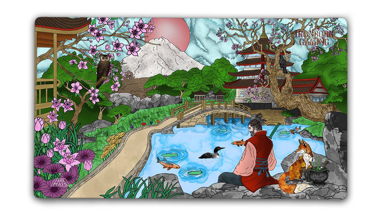 Tranquility TCG Playmat - Premium TCG Playmats - Jank Mats