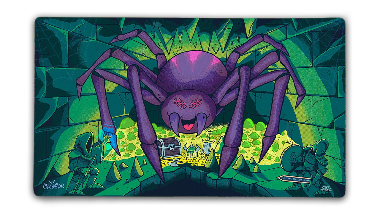 Treasure Trove by Matthew Crumpton - Premium TCG Playmats - Jank Mats