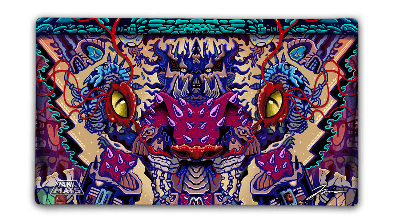 Walking Ghost Phase Playmat - Premium TCG Playmats - Jank Mats