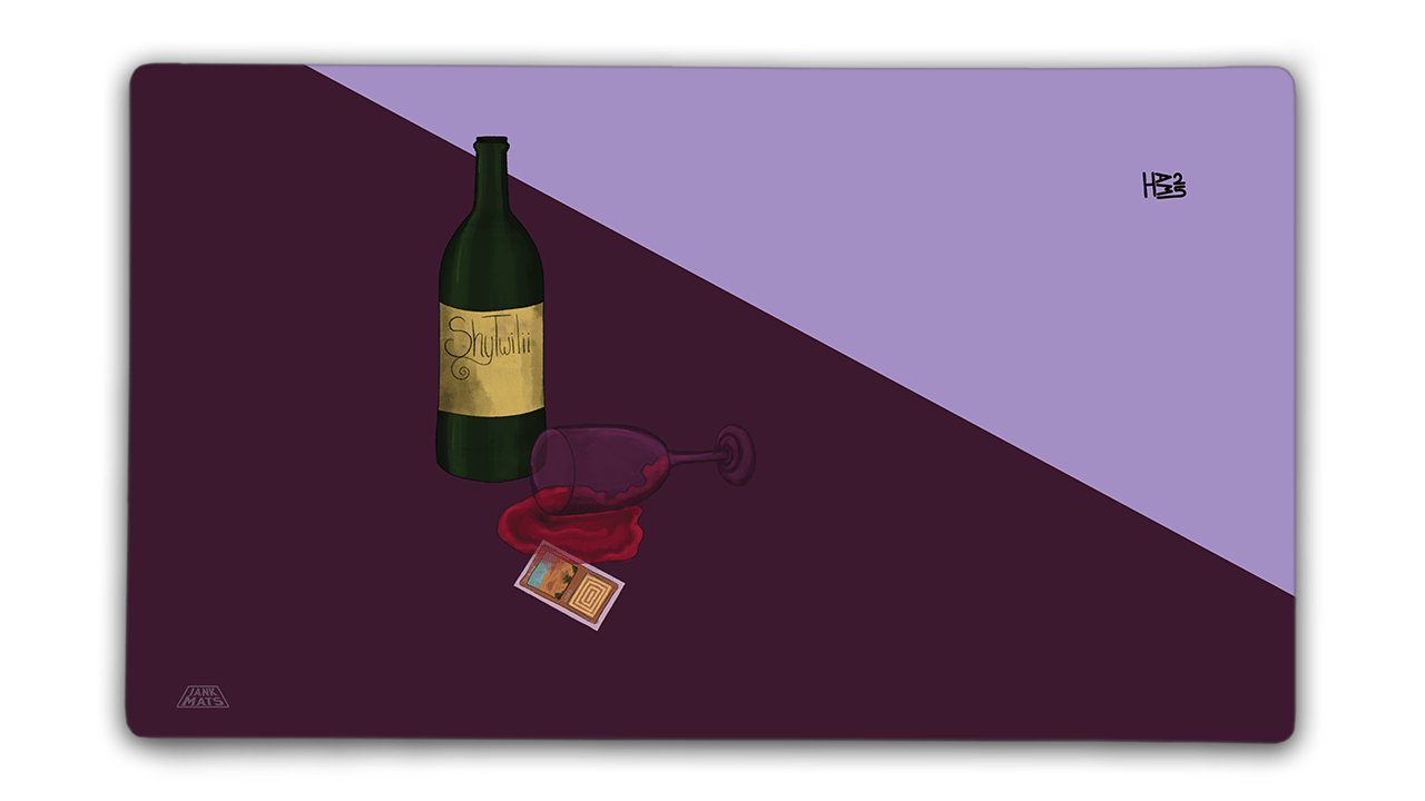 Wine Gate | ShyTwilii - Premium TCG Playmats - Jank Mats