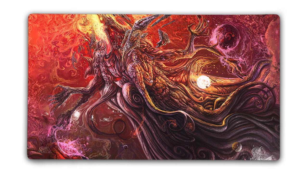 A God Above All Gods Playmat - Jankmats