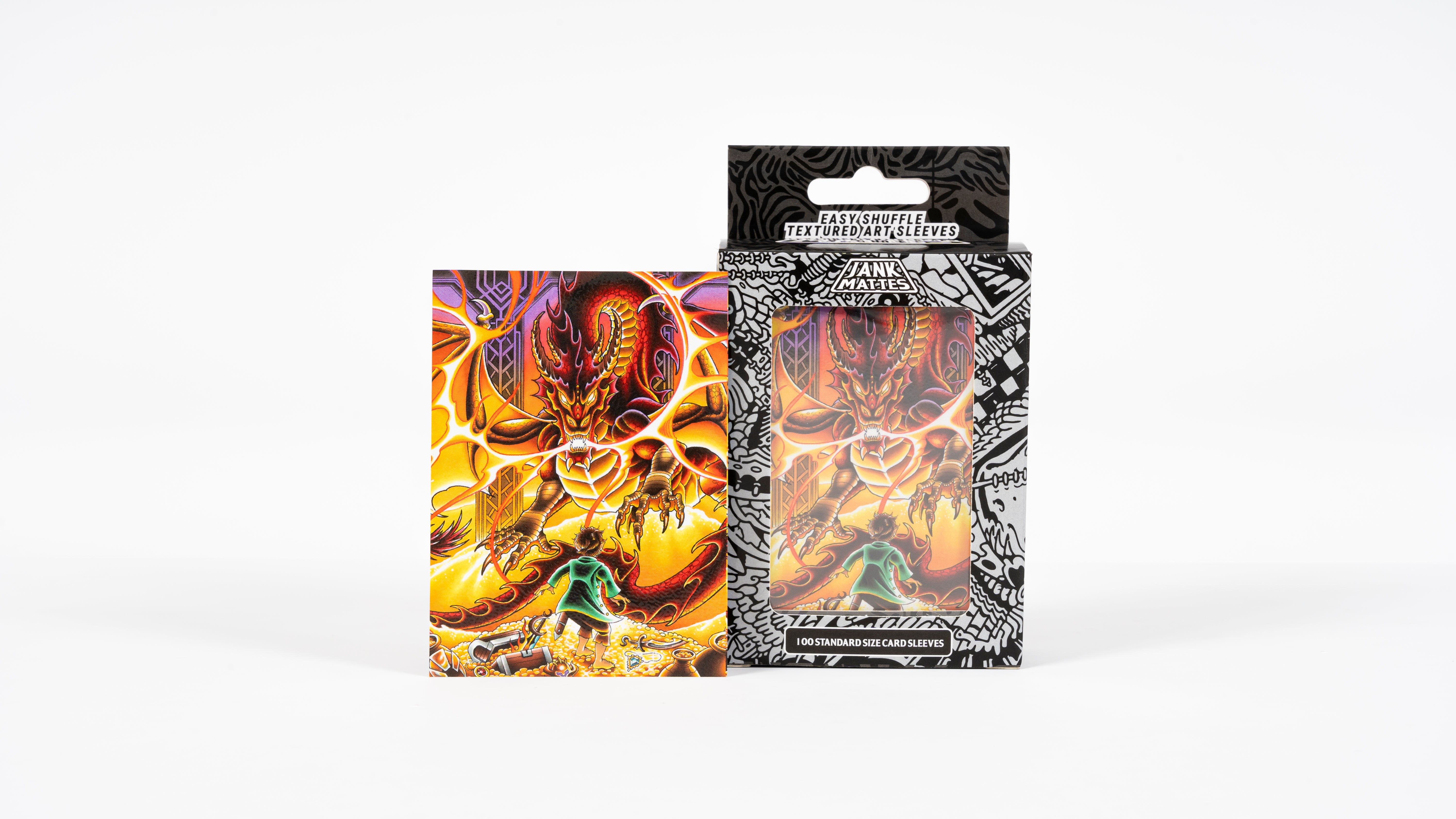 Guarded Treasure Sleeves - Premium TCG Playmats - Jank Mats