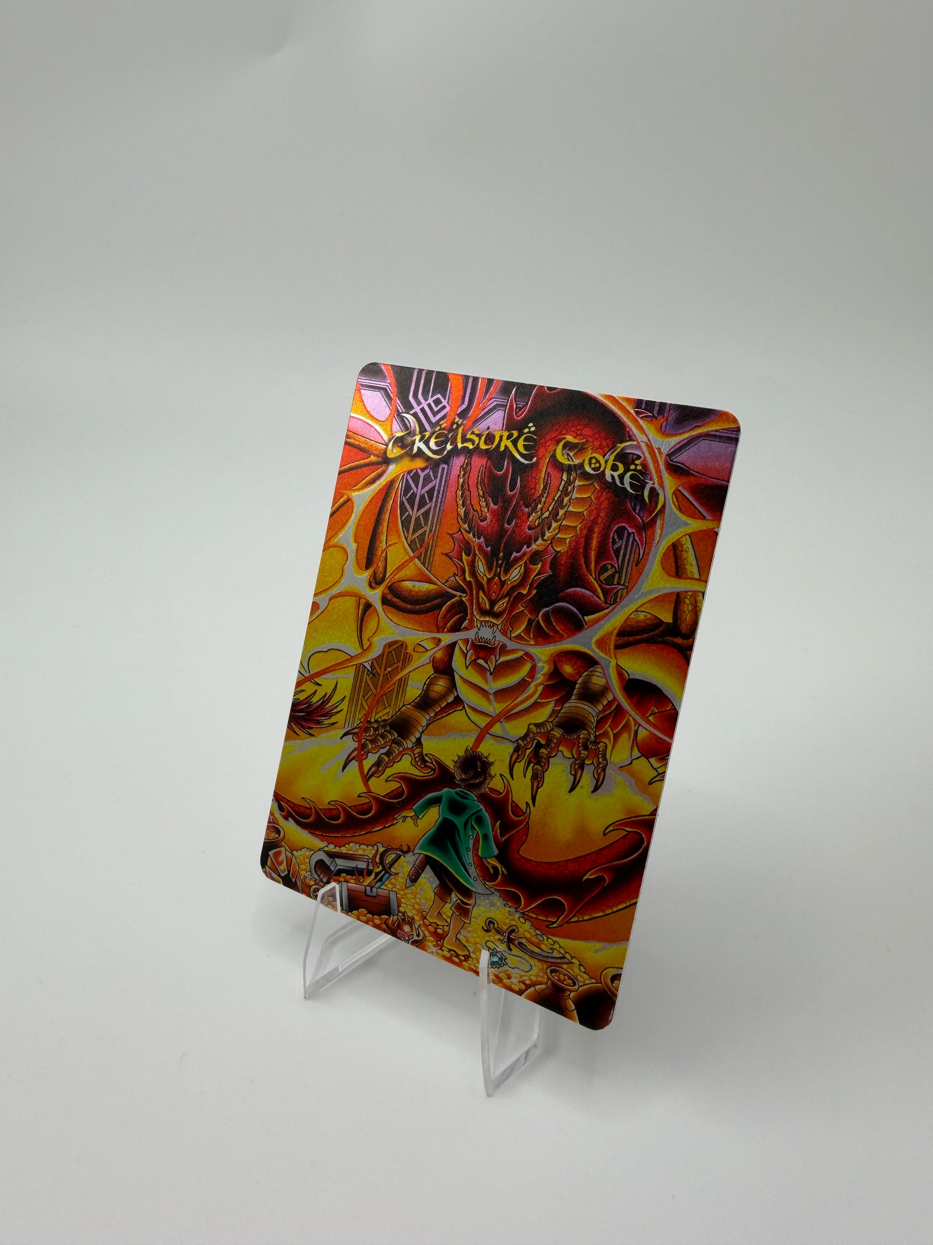Metal Treasure Token - Guarded Treasure - Premium TCG Playmats - Jankmats