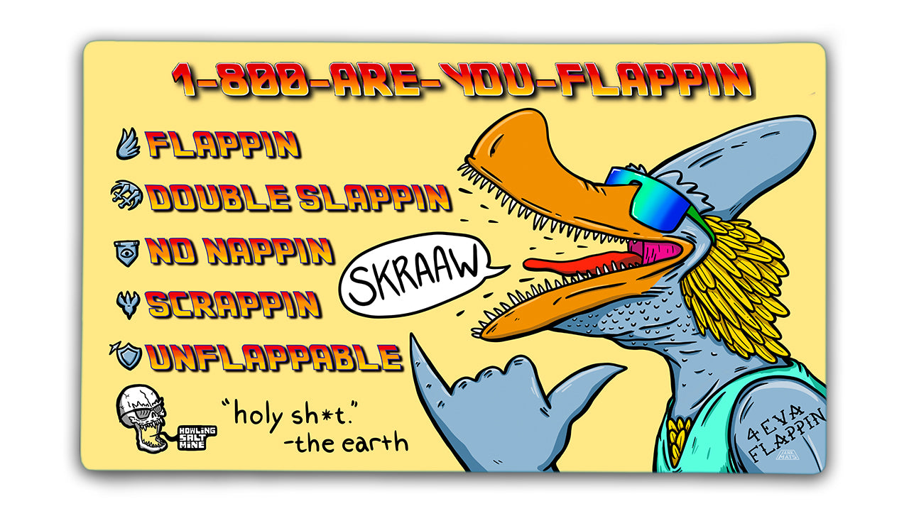 1-800-ARE-YOU-FLAPPIN Playmat - Jankmats