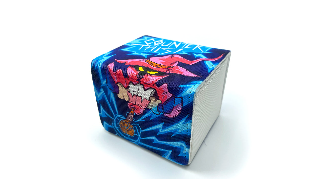 Naughty Wizard Deck Box - Premium TCG Playmats - Jankmats