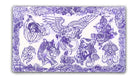 Alex Schwartz Stencil Series | Dragons - Premium TCG Playmats - Jank Mats