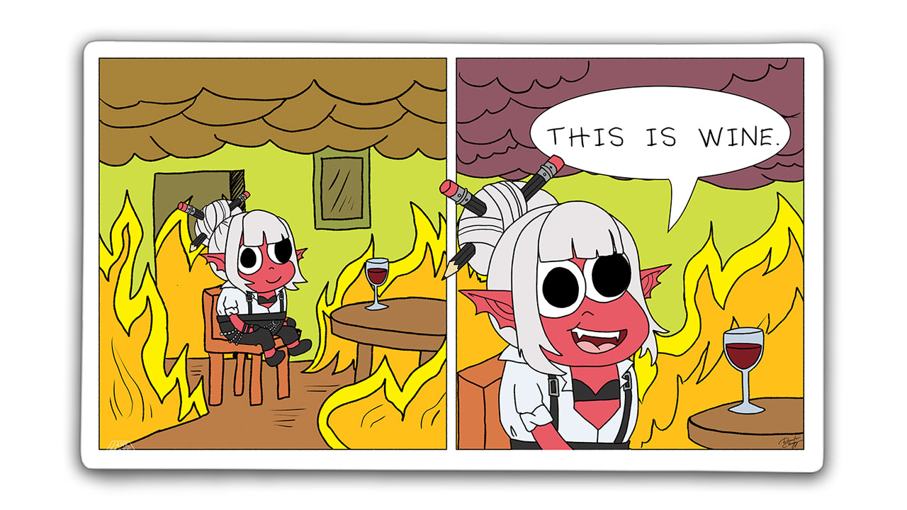 This is Wine - Premium TCG Playmats - Jank Mats