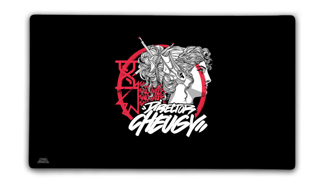 Bustin (White) - Premium TCG Playmats - Jank Mats