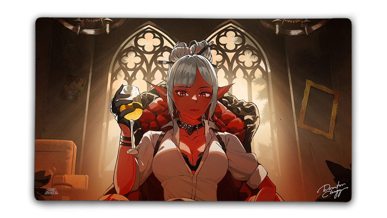 You're Late - Premium TCG Playmats - Jank Mats