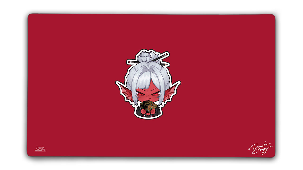 Card Shark (Red) - Premium TCG Playmats - Jank Mats