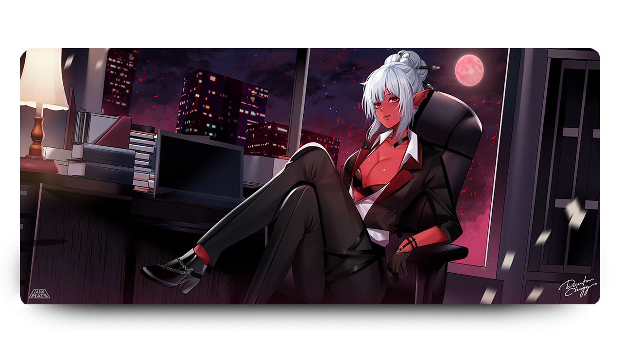 Night Owl - Premium TCG Playmats - Jank Mats