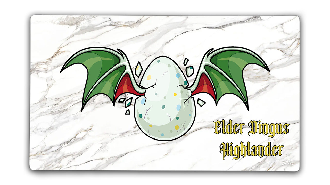 Elder Dingus Highlander - Premium TCG Playmats - Jank Mats