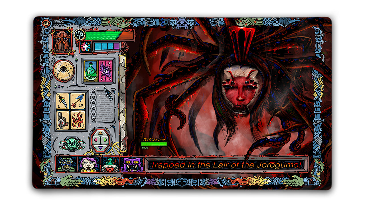 Trapped in the Lair of the Jorogumo! - Jankmats