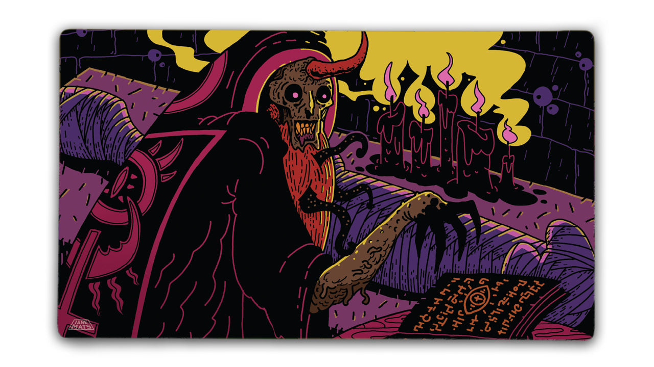 Necromancy by Vault Crawler - Premium TCG Playmats - Jank Mats